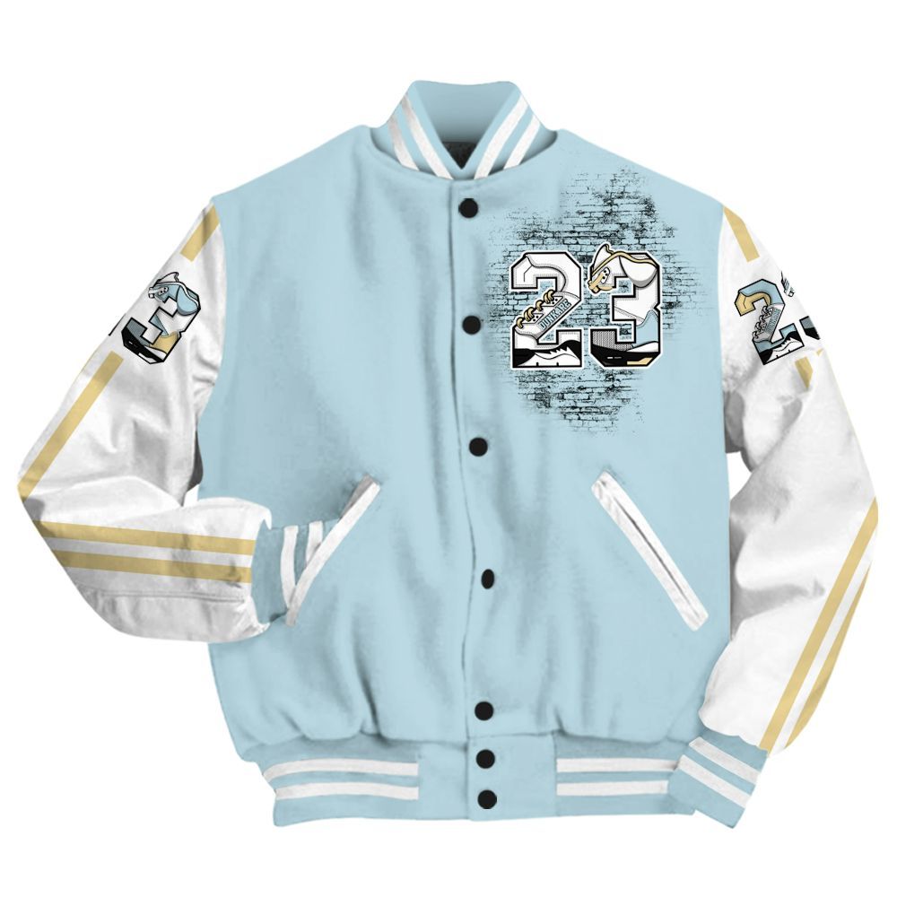 Varsity Jacket To Match Low Year Of The Snake 11s - Custom Name Number 23 5s All Over Print