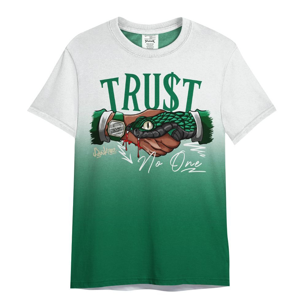 Shirt To Match Pine Green 4s - Snake Trust No One Drip All Over Print