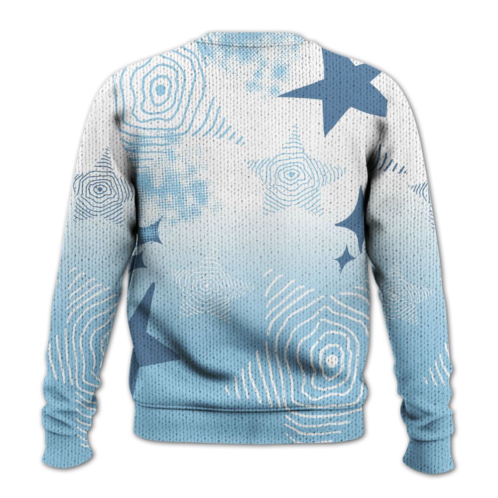 Knitted Sweater To Match Legend Blue 11s - Sneakerz Girlz Unique Starz