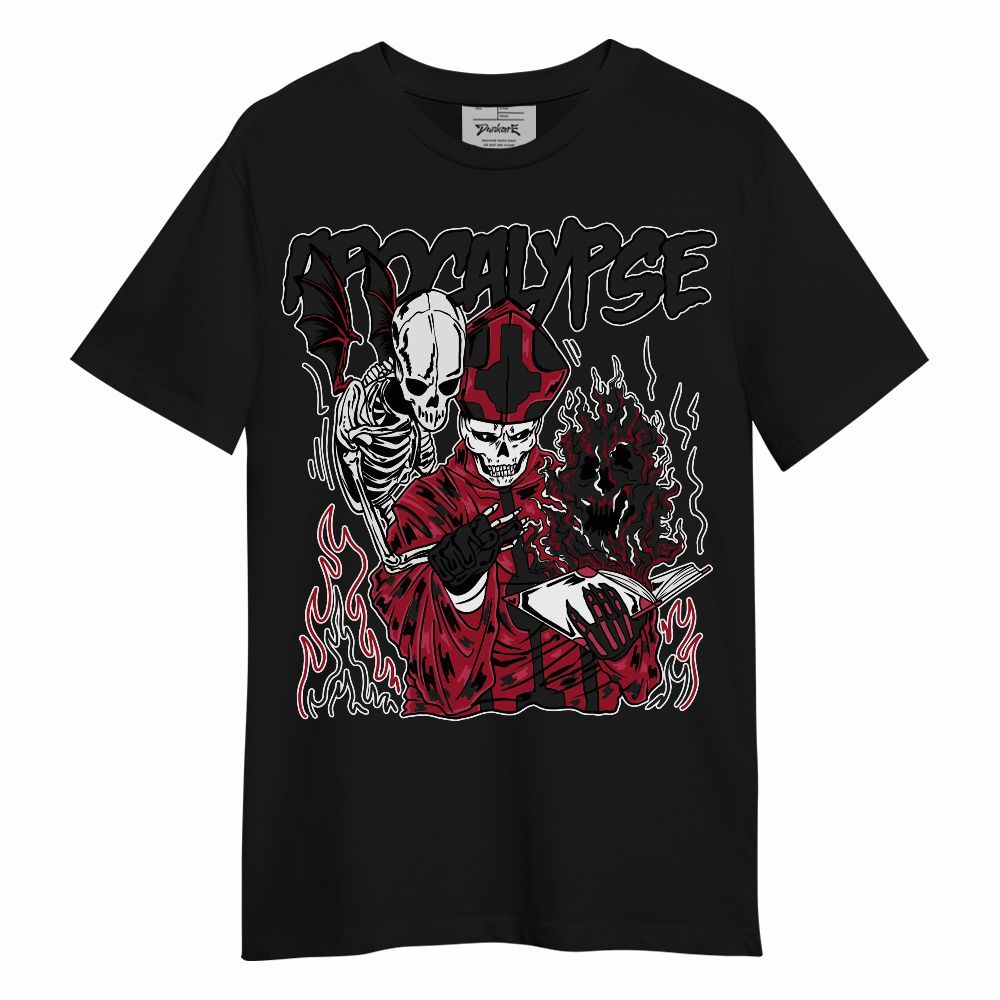 Shirt To Match High OG Black Toe Reimagined 1s - Apocalypse Skeleton Unisex Shirt