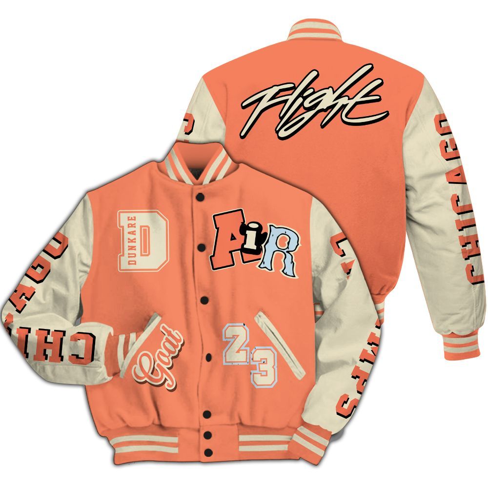 Varsity Jacket To Match DJ Khaled Crimson Bliss 5s - AIR Number 23 GOAT All Over Print