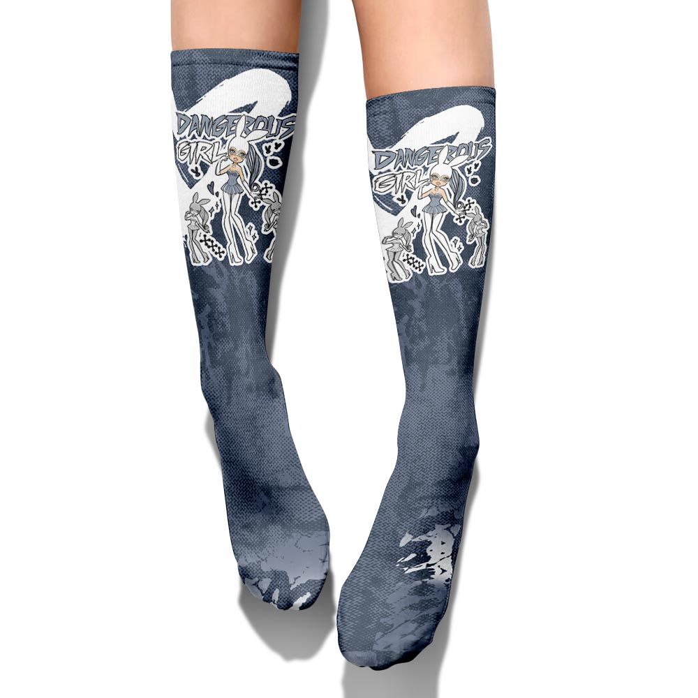 Sock To Match Low Diffused Blue 11s - Dangerous.Girl