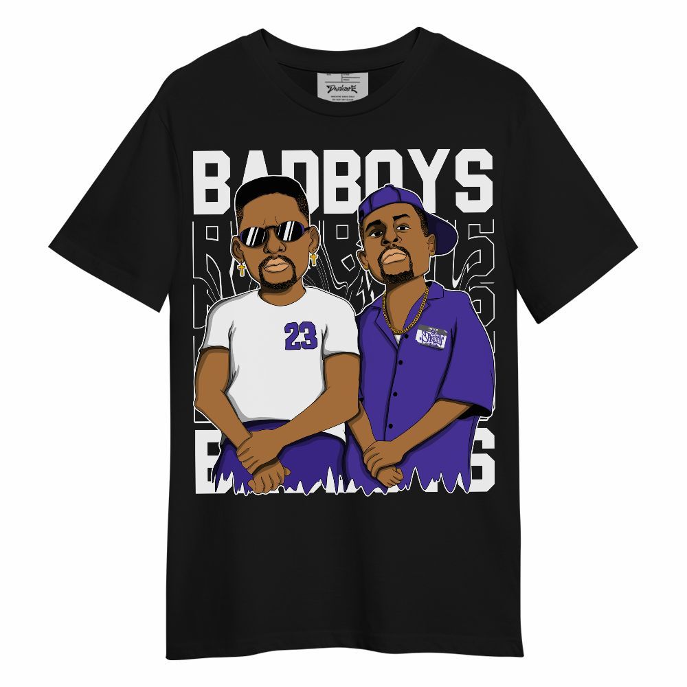 Shirt To Match Field Purple 12s - Bad Boys Funny Graphic Unisex Shirt