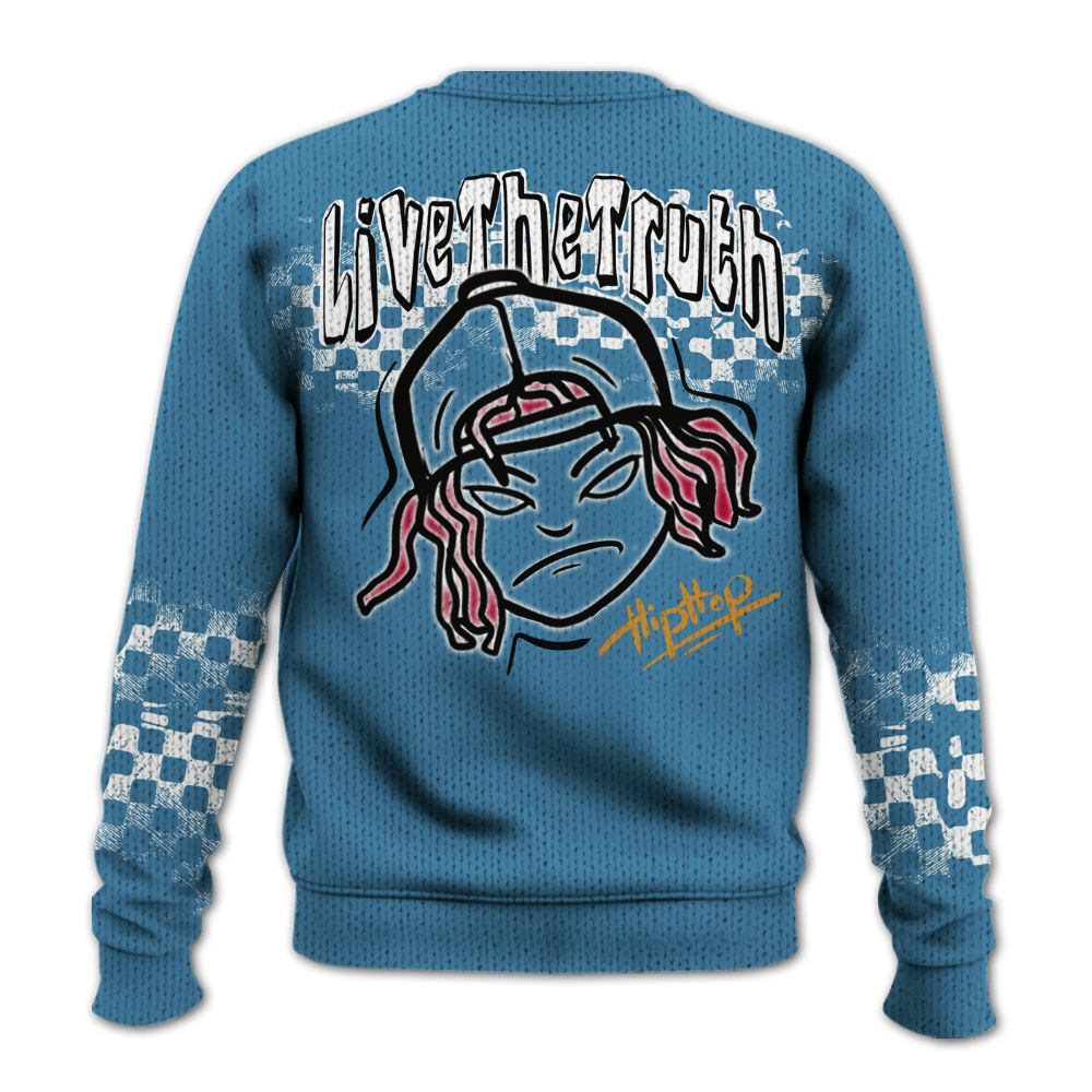 Knitted Sweater To Match GS Messy Room 4s - Feel Life Street Style