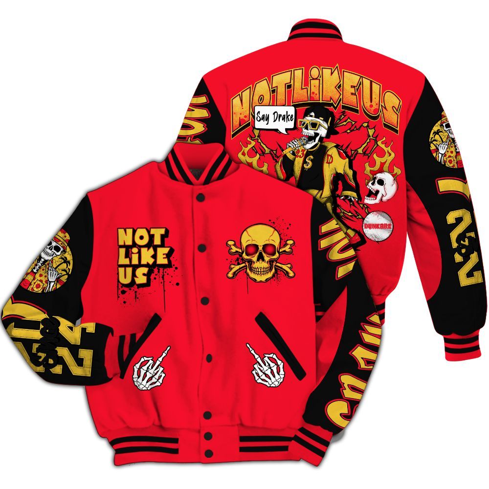 Varsity Jacket To Match KD 18 Air Bakin - Don't Like Us All Over Print