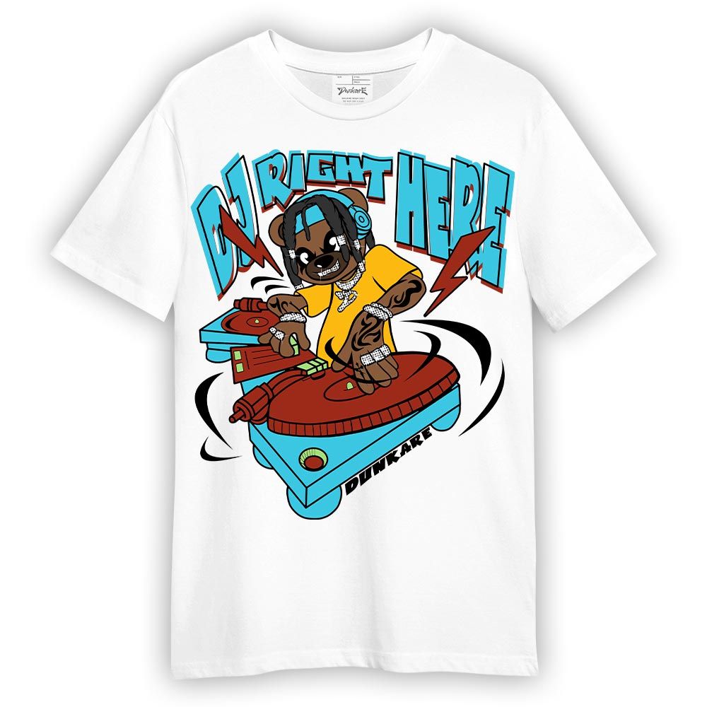 Shirt To Match SB Dunk Di'Orr Greenwood - DJ Right Here Bear Shirt Unisex