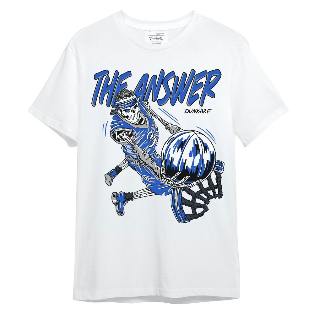 Shirt To Match Retro Stealth 5s - The Answer Skeleton Unisex Shirt