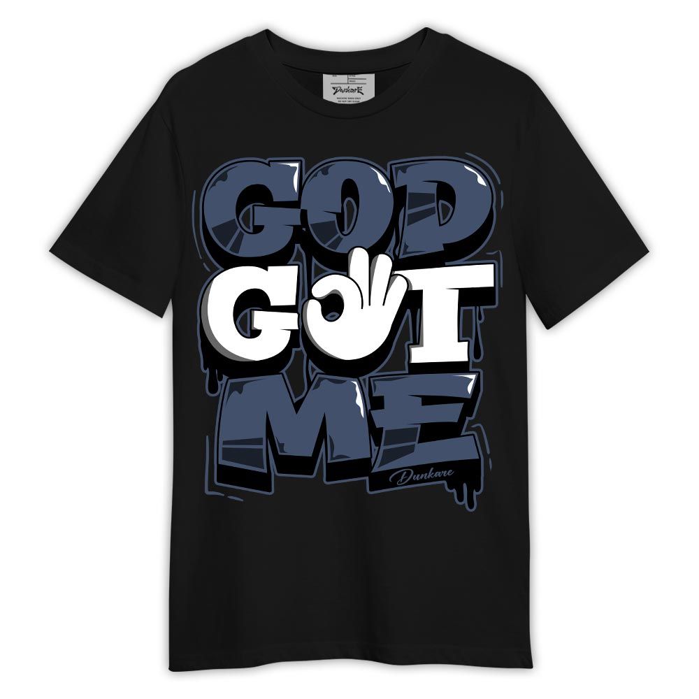 Shirt To Match Low Diffused Blue 11s - God And Me Shirt Outfit