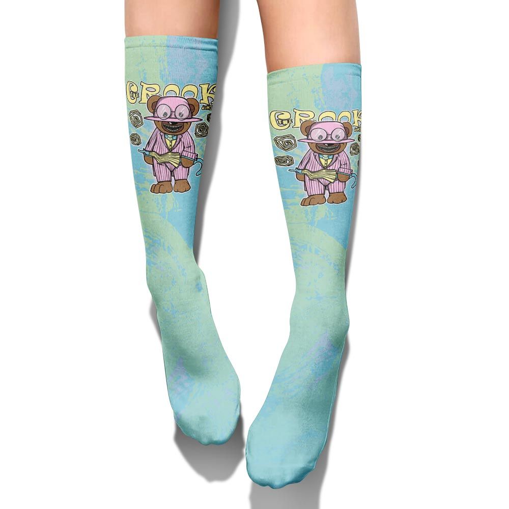 Sock To Match SB Dunk Low Visty - Swindler Bear Circle Slpash