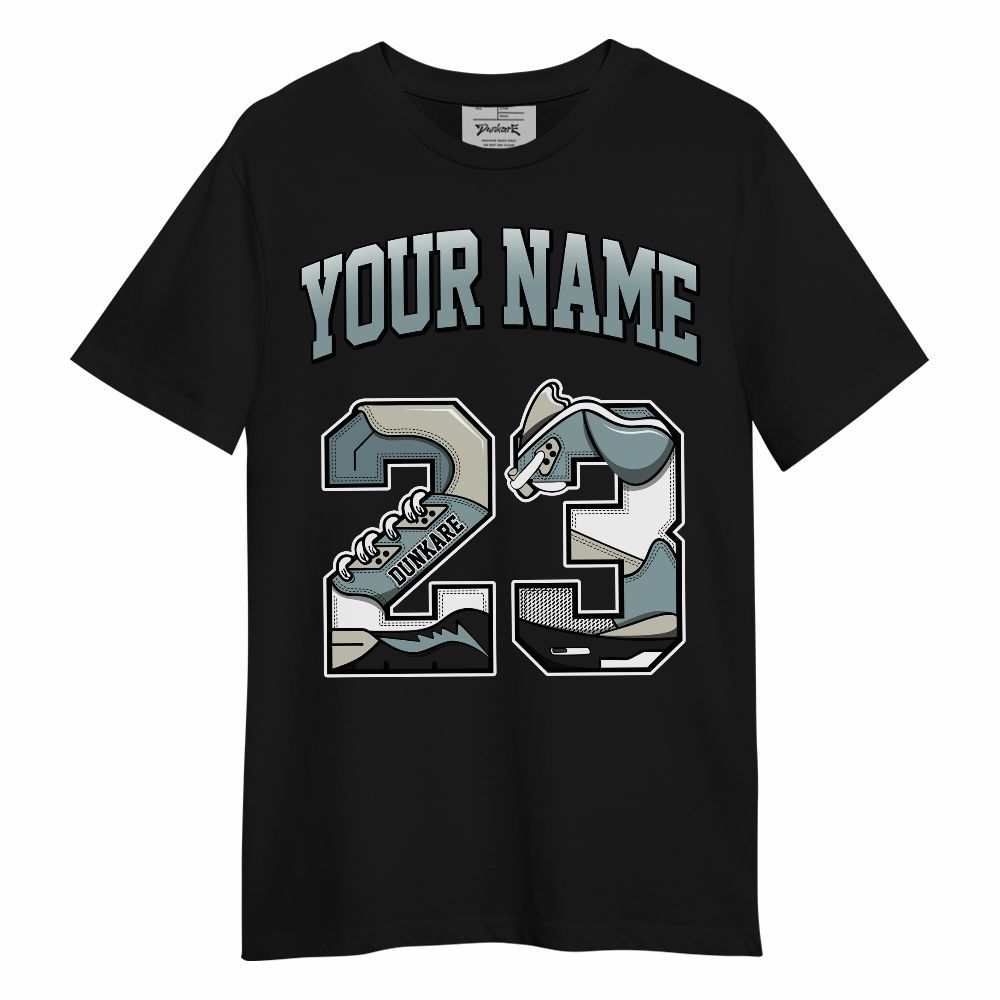 Shirt To Match AMM Low 17s - Custom Name Number 23 5s Graphic