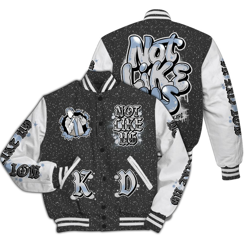 Varsity Jacket To Match Reverse Oreo 6s - None Like Us Graphic All Over Print