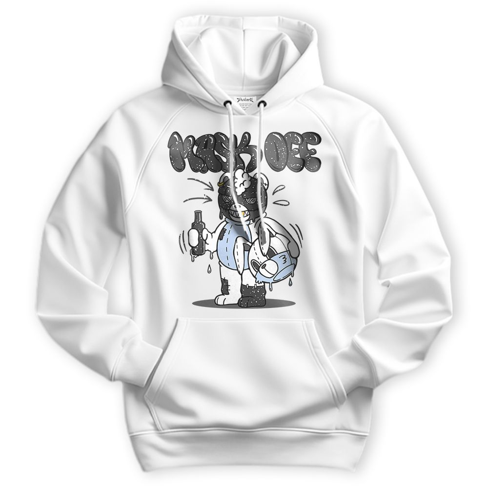 Sweatshirt To Match Reverse Black White 6s Hoodie - Mask Off Hugz Version 2 Hoodie Unisex