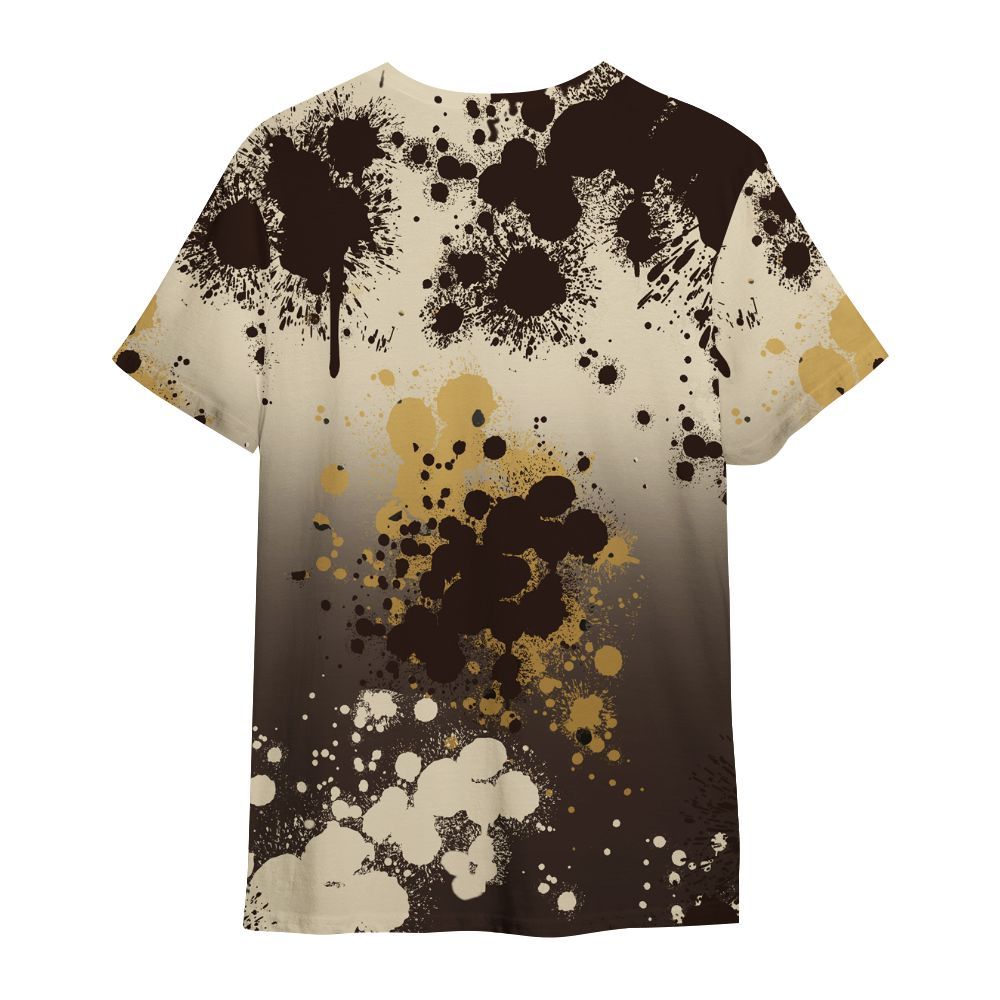Shirt To Match 2025 Retro Earth 5s - God Blessed Ink Drip All Over Print