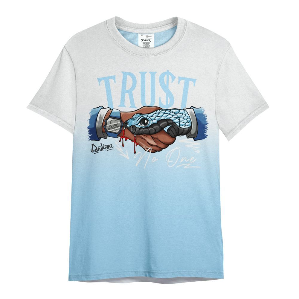 Shirt To Match Legend Blue 11s - Snake Trust No One Drip All Over Print