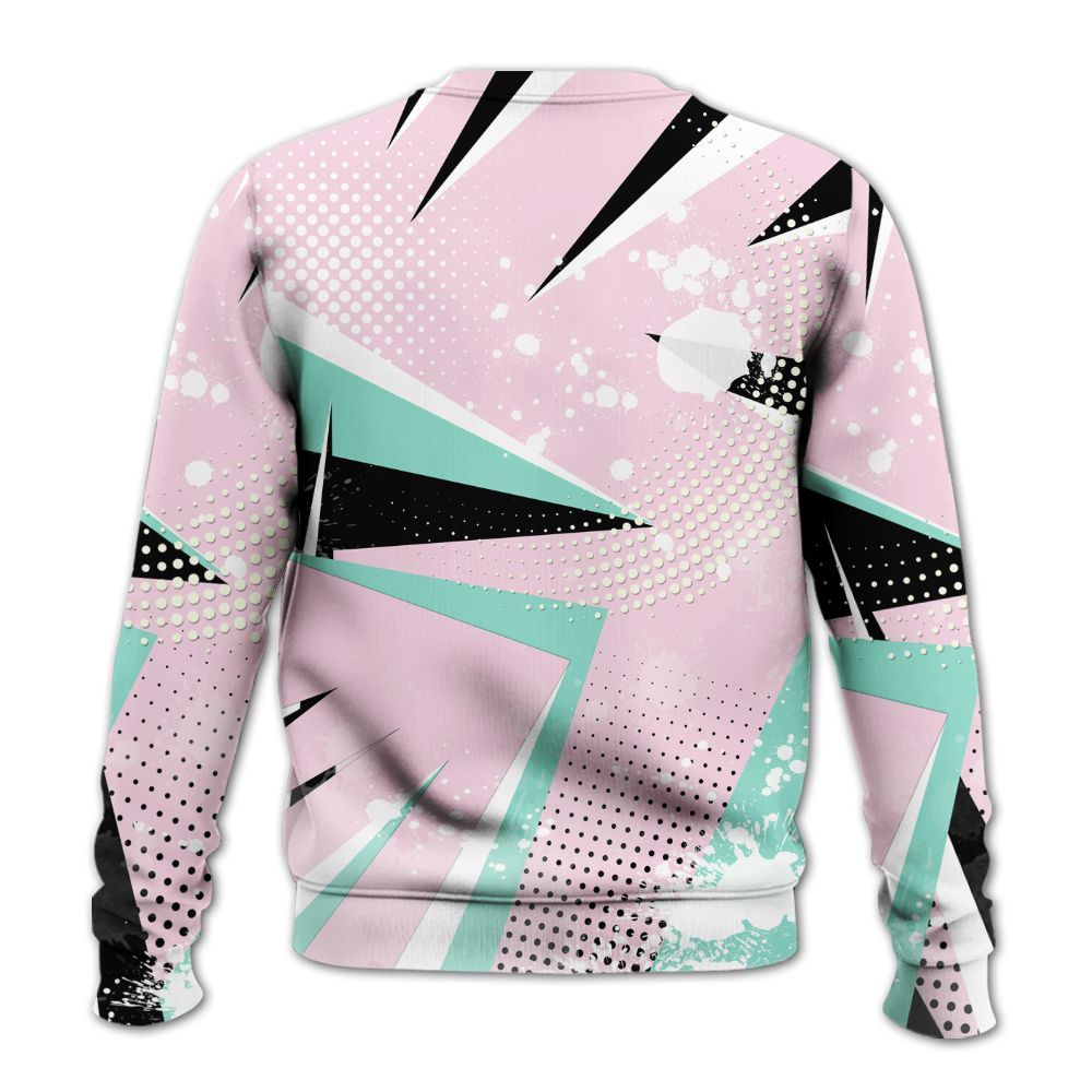 Sweatshirt To Match Retro Easter 5s - Poly Trust No One Dripping All Over Print