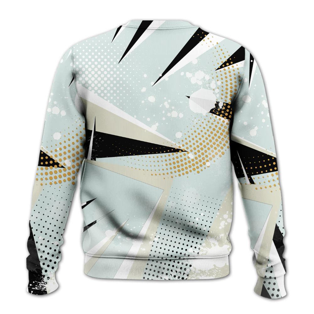 Sweatshirt To Match Pure Platinum 4s - Poly Trust No One Dripping All Over Print