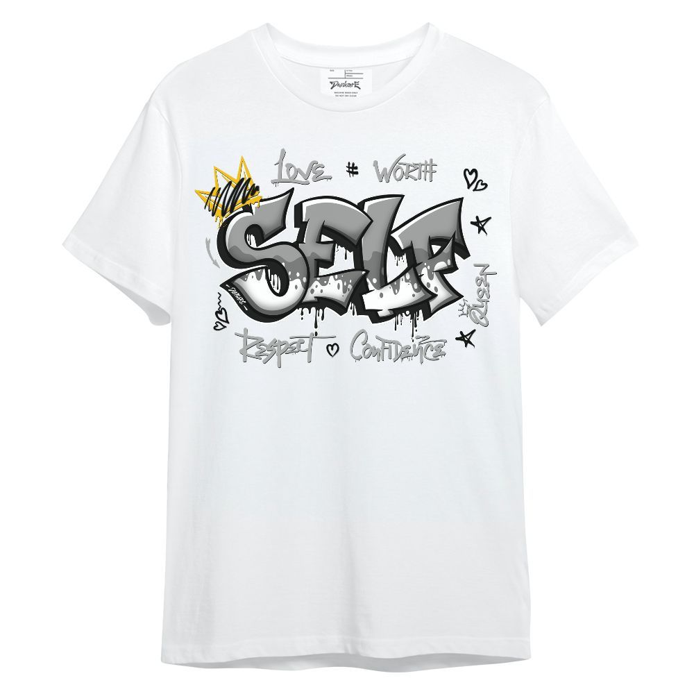 Shirt To Match Black Wolf Grey 12s - Love Queen Self Unisex Shirt