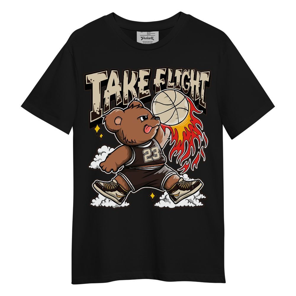 Shirt To Match 2025 Retro Earth 5s Shirt - Number 23 Basketball Bear Graphic