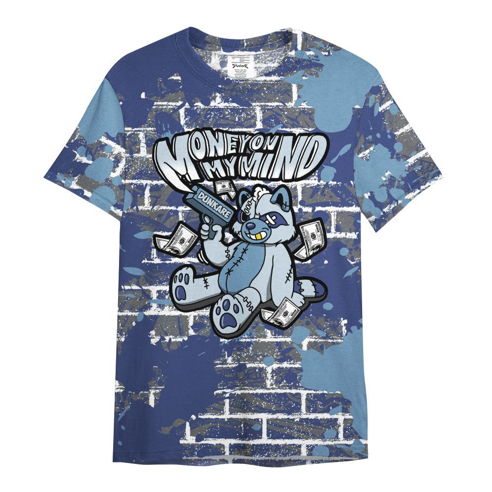 Shirt To Match High OG First In Flight 1s - Money On My Mind Raccoon Brick All Over Print