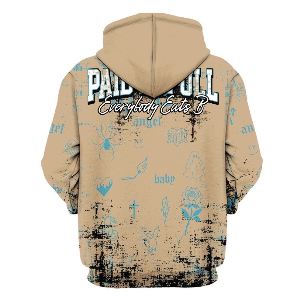 Hoodie To Match H-Town 11s - Paid In Full Money All Over Print