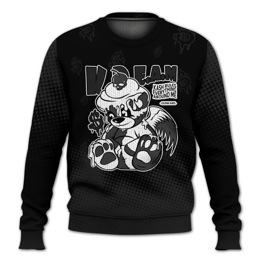 Knitted Sweater To Match Black Cat NET 4s - Loot Bear Unique Drip