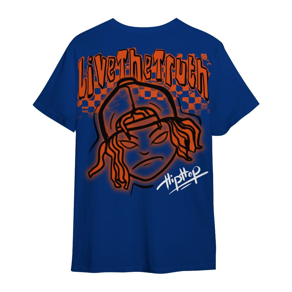 Shirt To Match Mid Knicks 1s - Feel Life Street Style All Over Print