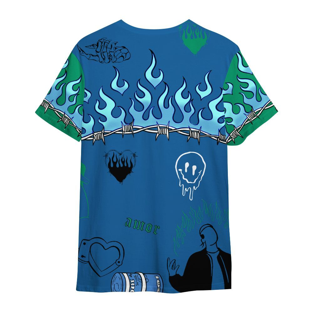 Shirt To Match 95 Big Bubble Slate - Snake Trust No One All Over Print