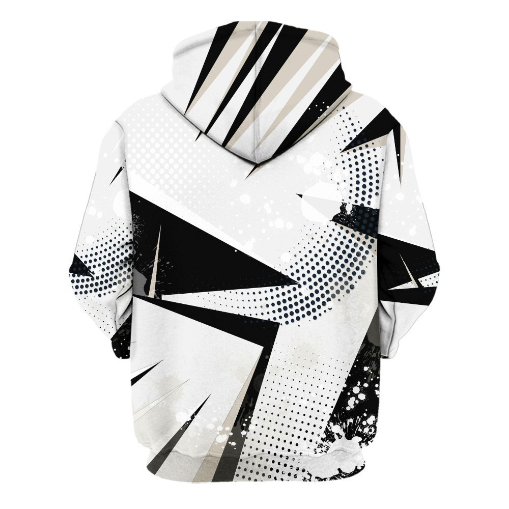 Hoodie To Match Retro Reverse Metallic 5s - Poly Trust No One Dripping All Over Print