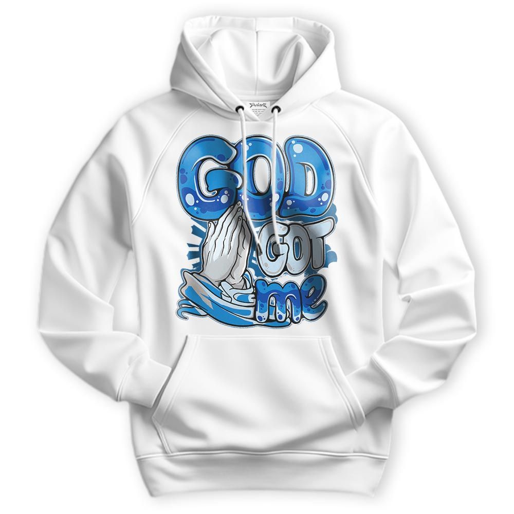 Sweatshirt To Match Industrial Blue 4s Hoodie - God's Gotten Graphic Hoodie Unisex
