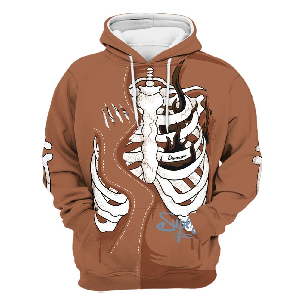 Hoodie To Match Air Foamposite Metallic Copper - It's The Kick For Me All Over Print