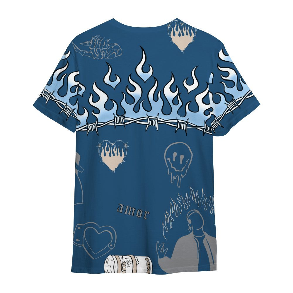 Shirt To Match Rare Air 3s - Snake Trust No One All Over Print