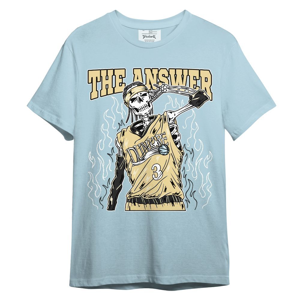 Shirt To Match Low Year Of The Snake 11s - Allen The Answer Skeleton Unisex Shirt