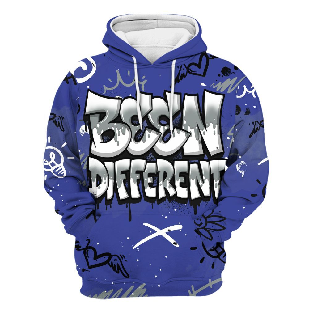 Hoodie To Match Shox TL Royal - Drip Been Di2ferent All Over Print