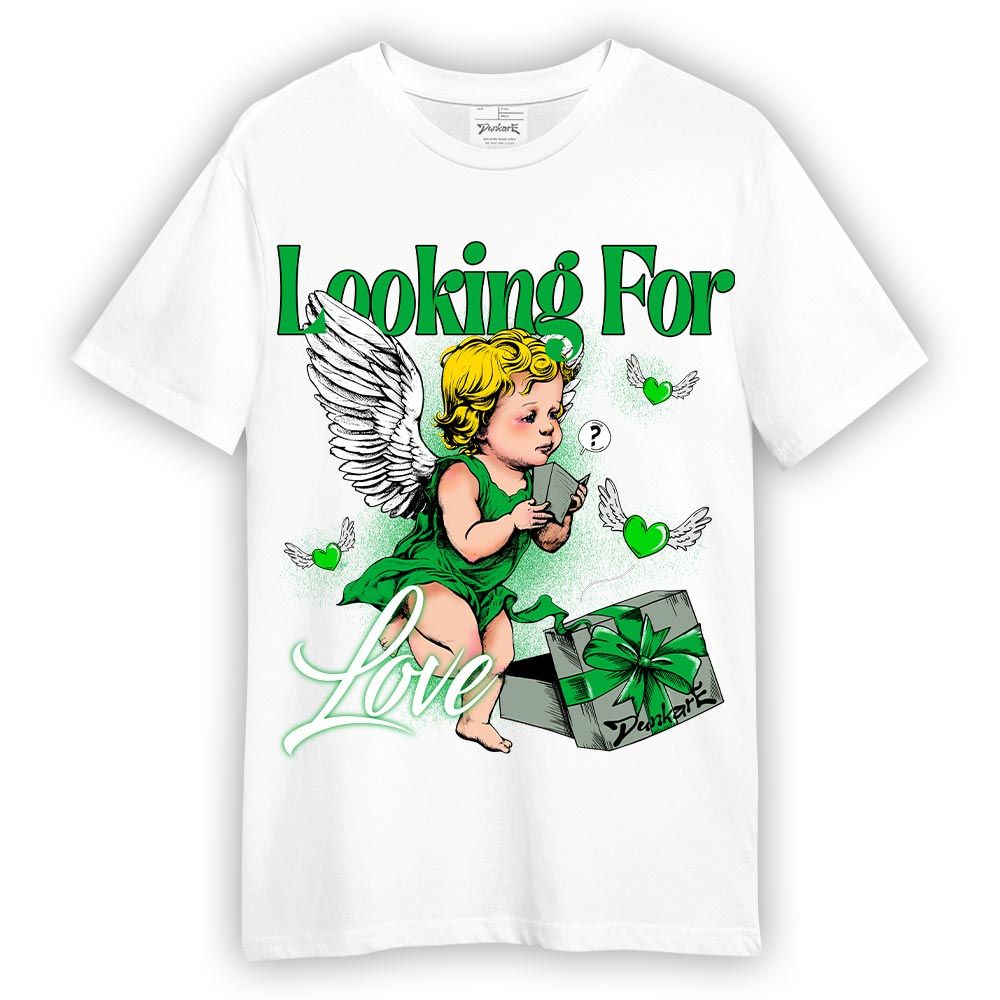 Shirt To Match T-Shirt Searching For Love, Lucky Green 5s T-Shirt To Match Sneaker Lucky Green 5s, NMP