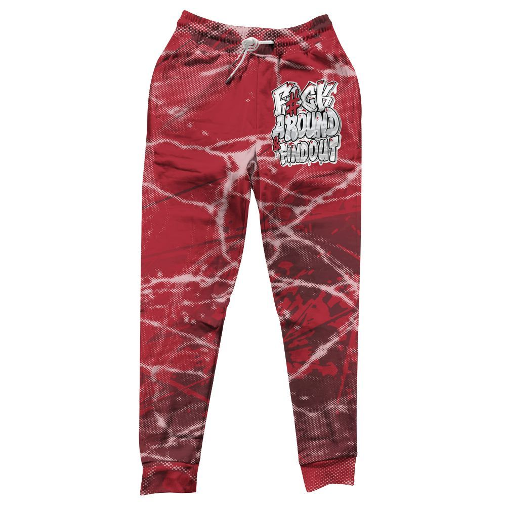 Sweatpant To Match Black Toe 14s - F Around Find Out Graphic Profound All Over Print