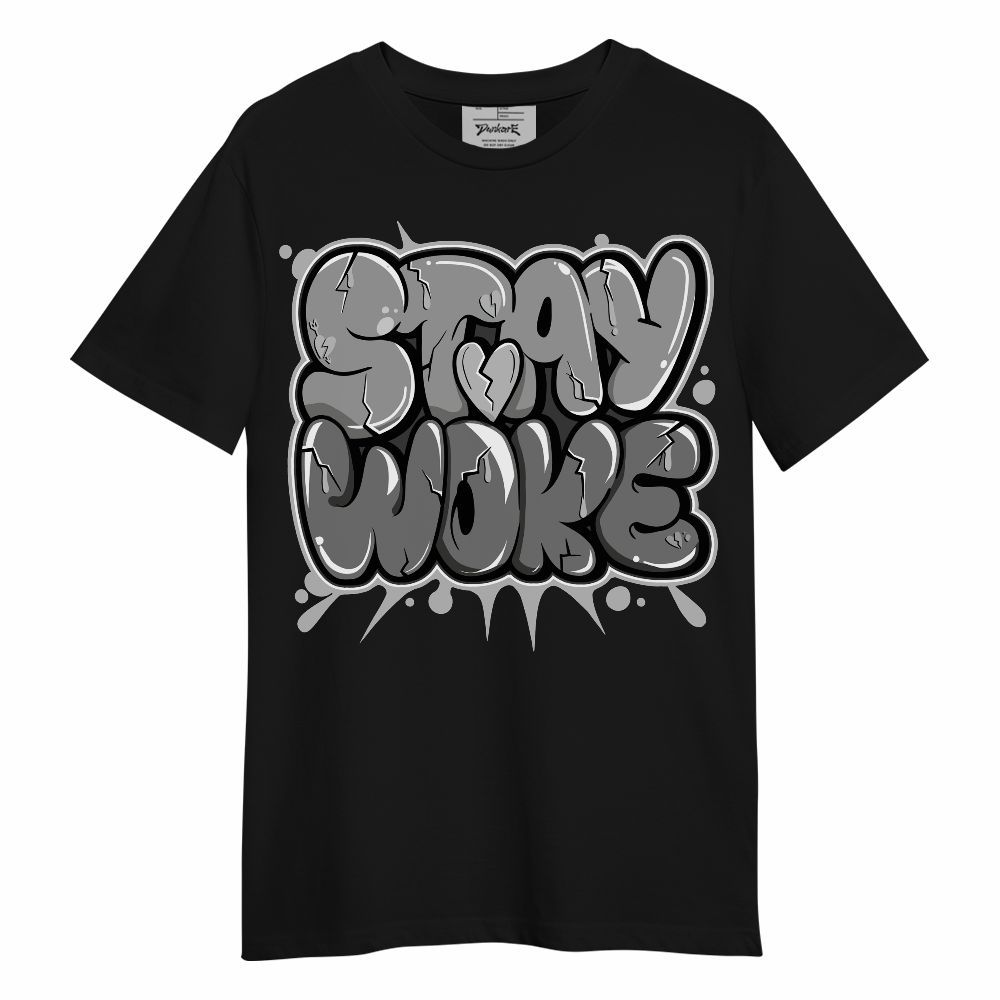 Shirt To Match Black Wolf Grey 12s - Stayed And Woken Unisex Shirt