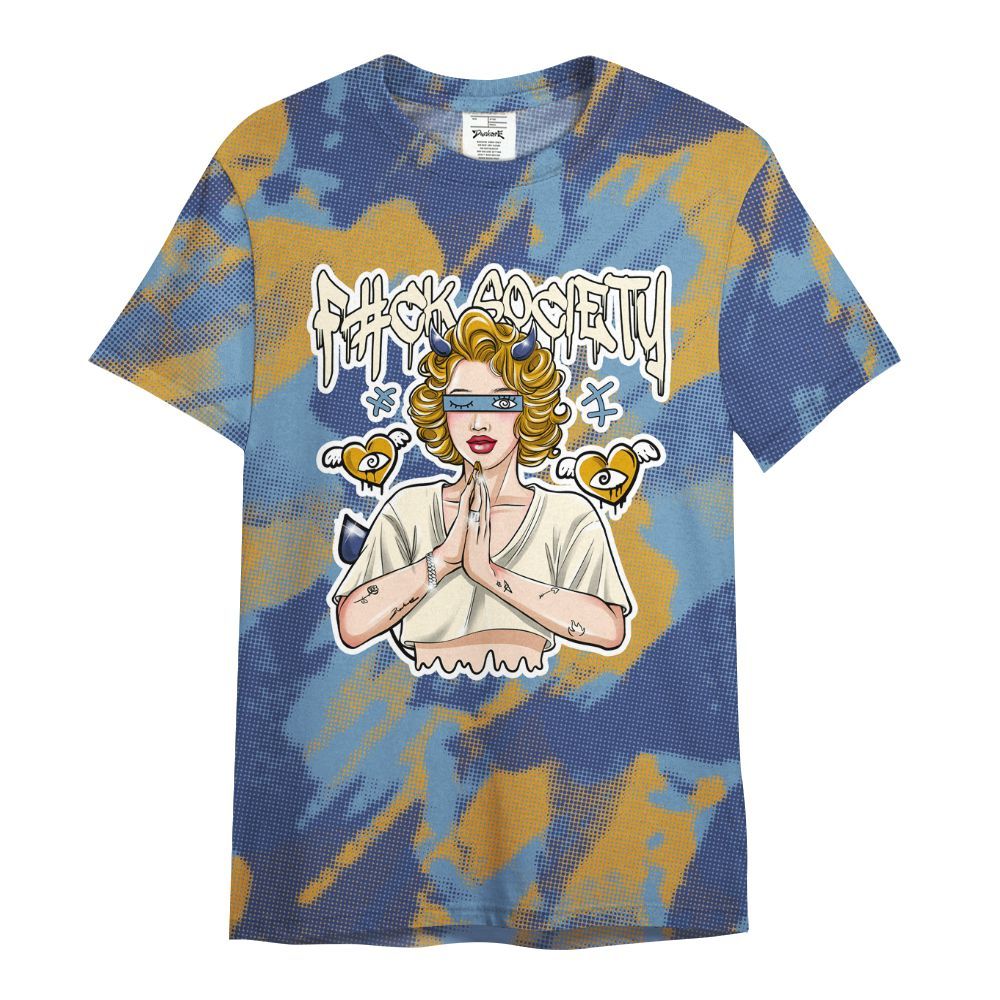 Shirt To Match High OG First In Flight 1s - F#ck Xociety Halftone All Over Print