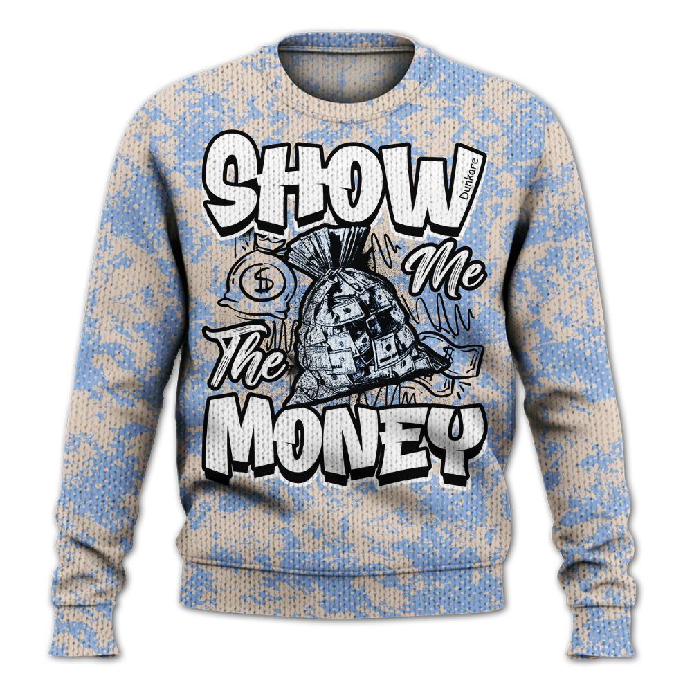 Knitted Sweater To Match Air Max 1 Royal Pulse - Show Me The Money Retro