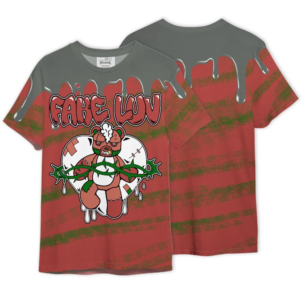 Shirt To Match Dune Red 13s - False Love Graphics Shirt Unisex