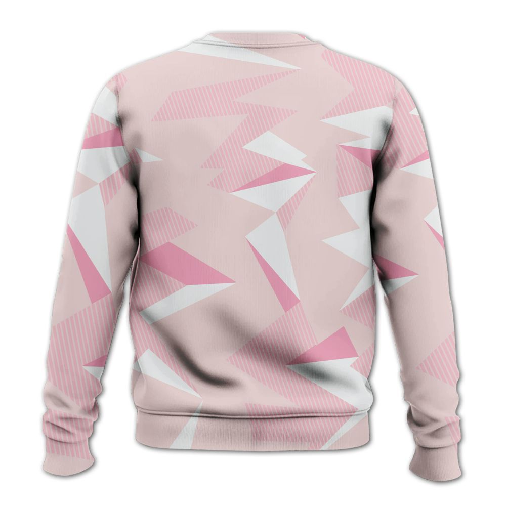 Sweatshirt To Match Dunk Low KD 17 Aunt Pearl - Geometric Camouflage Pattern All Over Print