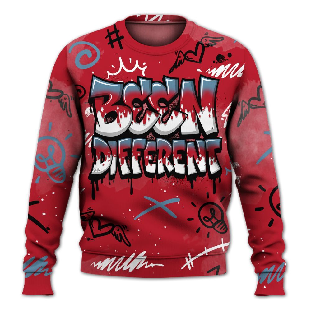 Sweatshirt To Match Retro Raging Bull 5s - Drip Been Di2ferent All Over Print
