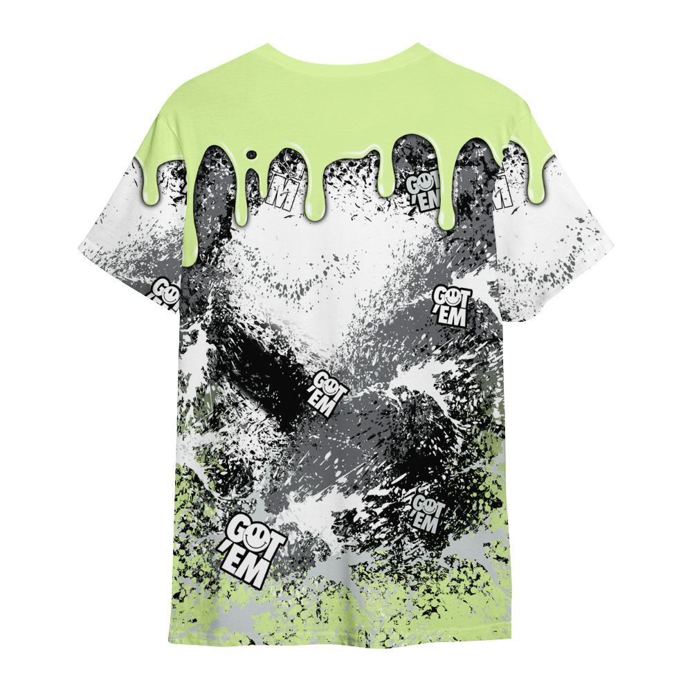Shirt To Match Smoke Grey Volt TR 1s - Dripping 23 Drip All Over Print