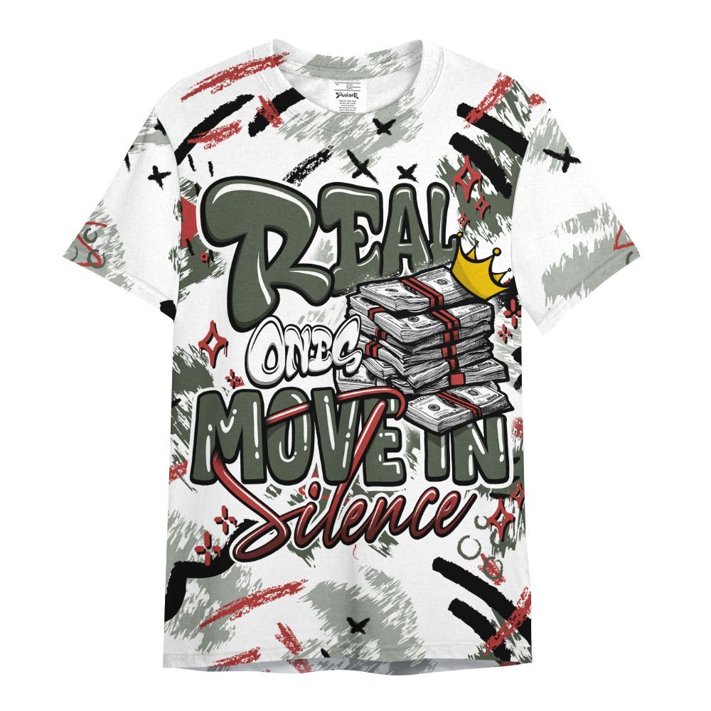 Shirt To Match Air Force 1 Low Year Of The Snake Shirt, Real Ones Move In Streetwear All Over Print