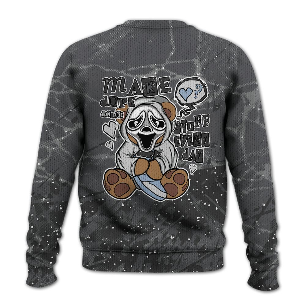 Knitted Sweater To Match Reverse Oreo 6s - Make Dopes Bear Profound