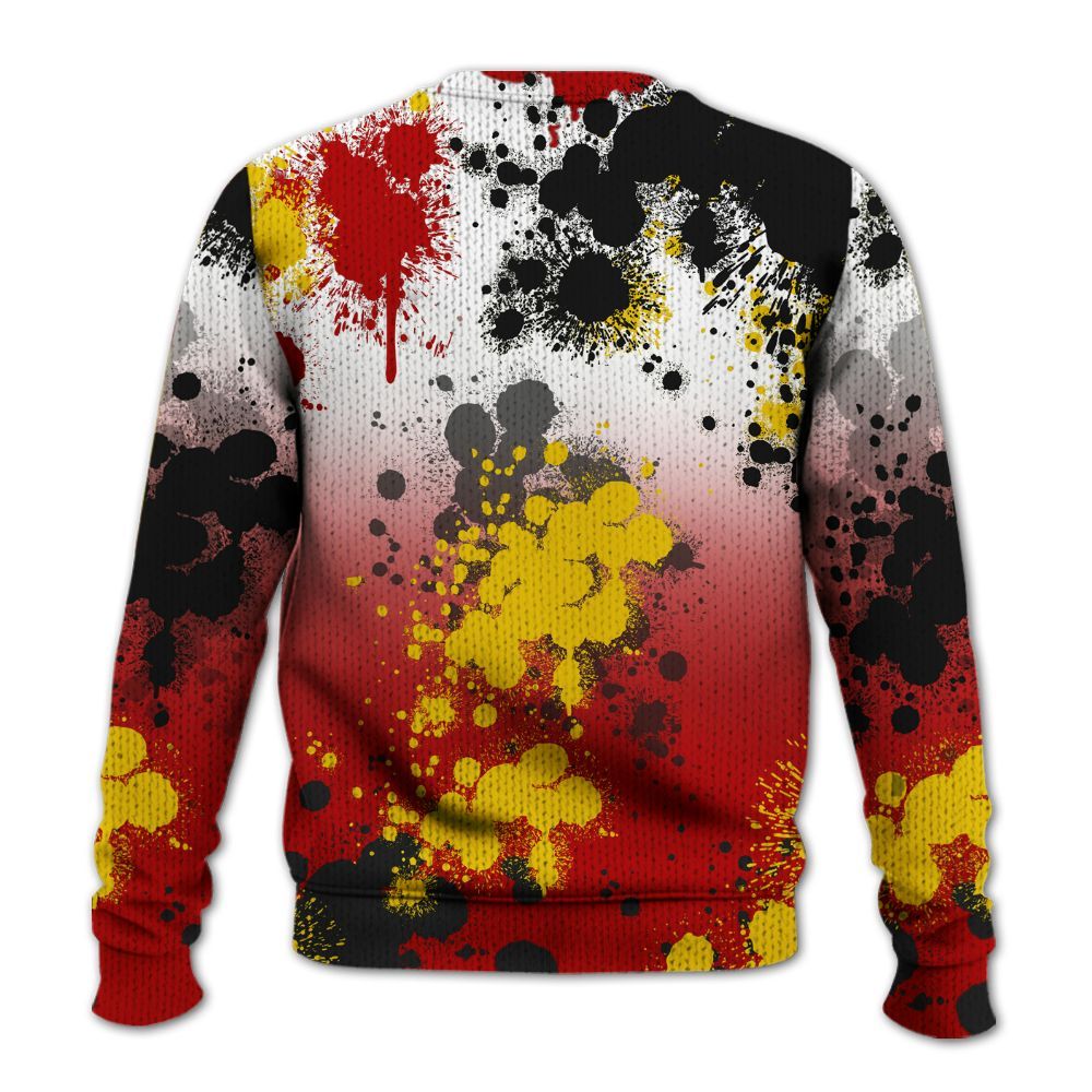 Sweater To Match Low Lucky Cat 1s - Trust No One Scary Graphic