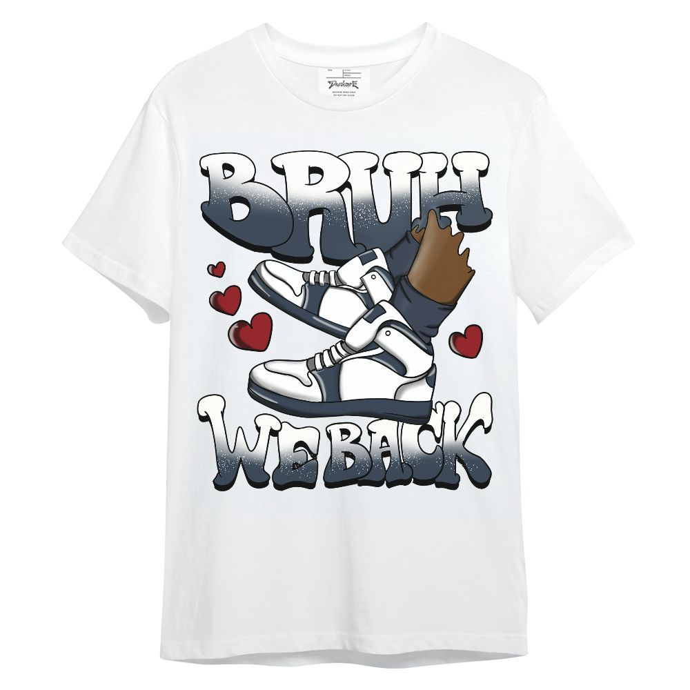 Shirt To Match Navy Blue 2024 6s - Graphic Back To School Unisex Shirt