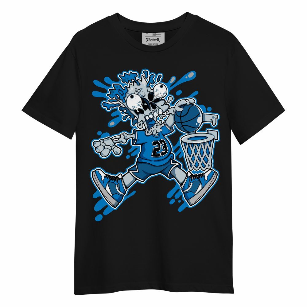 Shirt To Match Military Blue 4s - 85's Dunks Graphic Unisex Shirt
