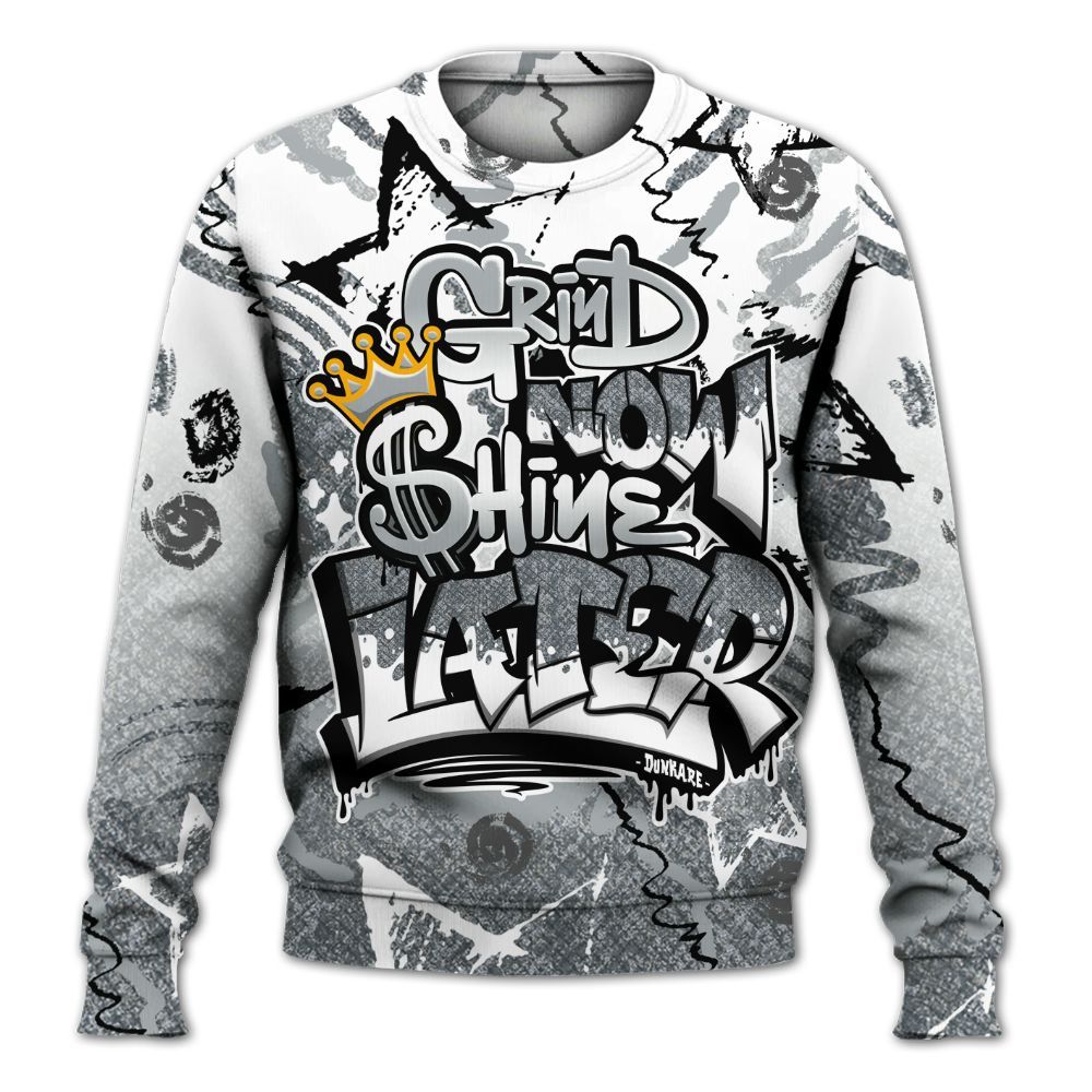 Sweatshirt To Match Low CNY Year Of The Snake 11s - Grind Shine Later Drip All Over Print
