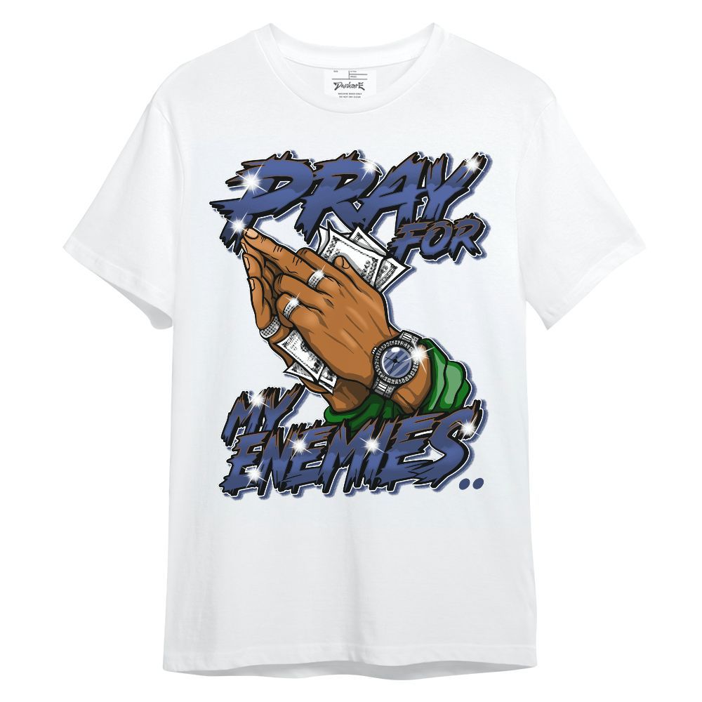 Shirt To Match Midnight Navy 13s - Prayed For Enemies Graphic Unisex Shirt