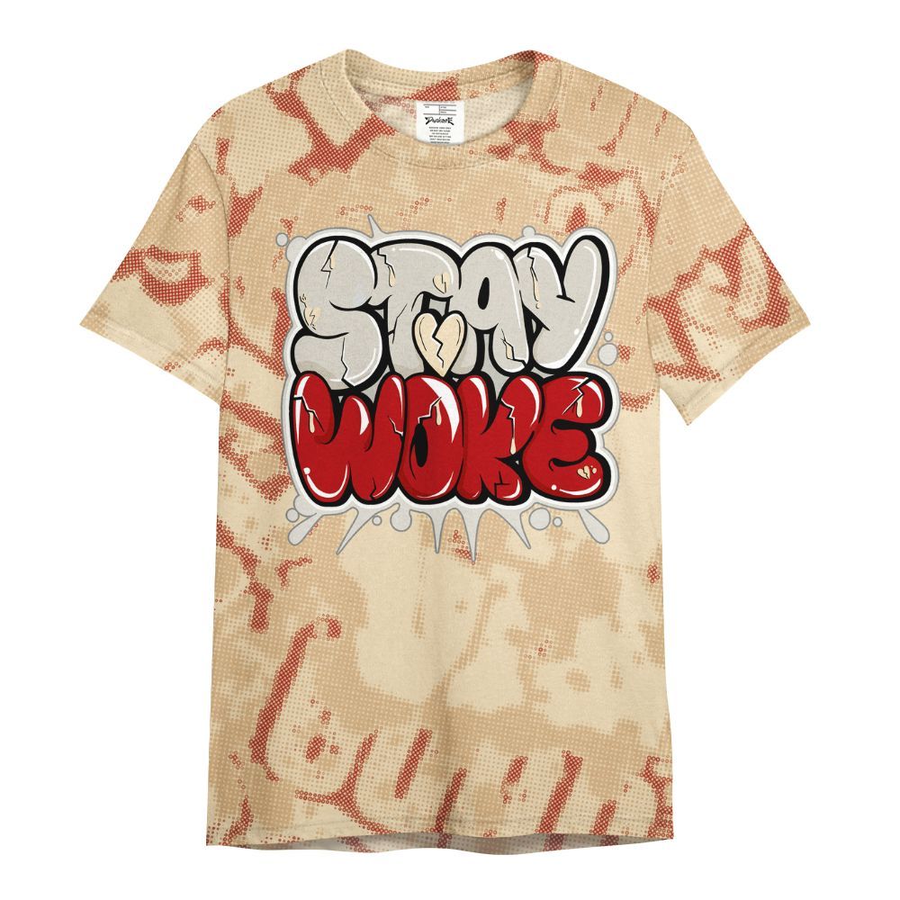 Shirt To Match Dunk Low Strawberry Waffle - Stay And Woken Street All Over Print